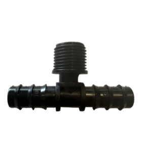 ZETA 16 mm x 1/2" Male Tee (Pack of 100)