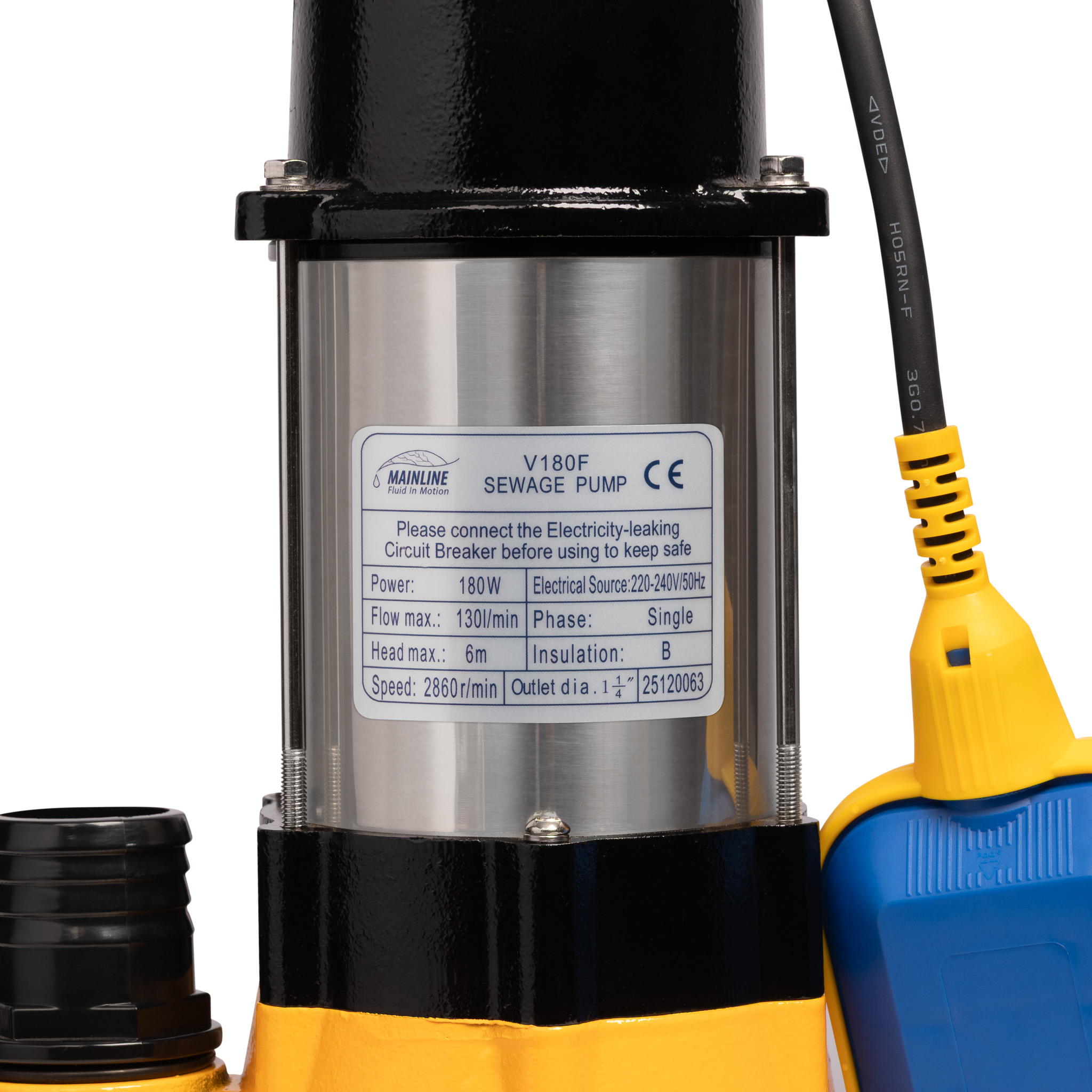 Mainline V180F 0.18kW Drainage Pump - Image 3