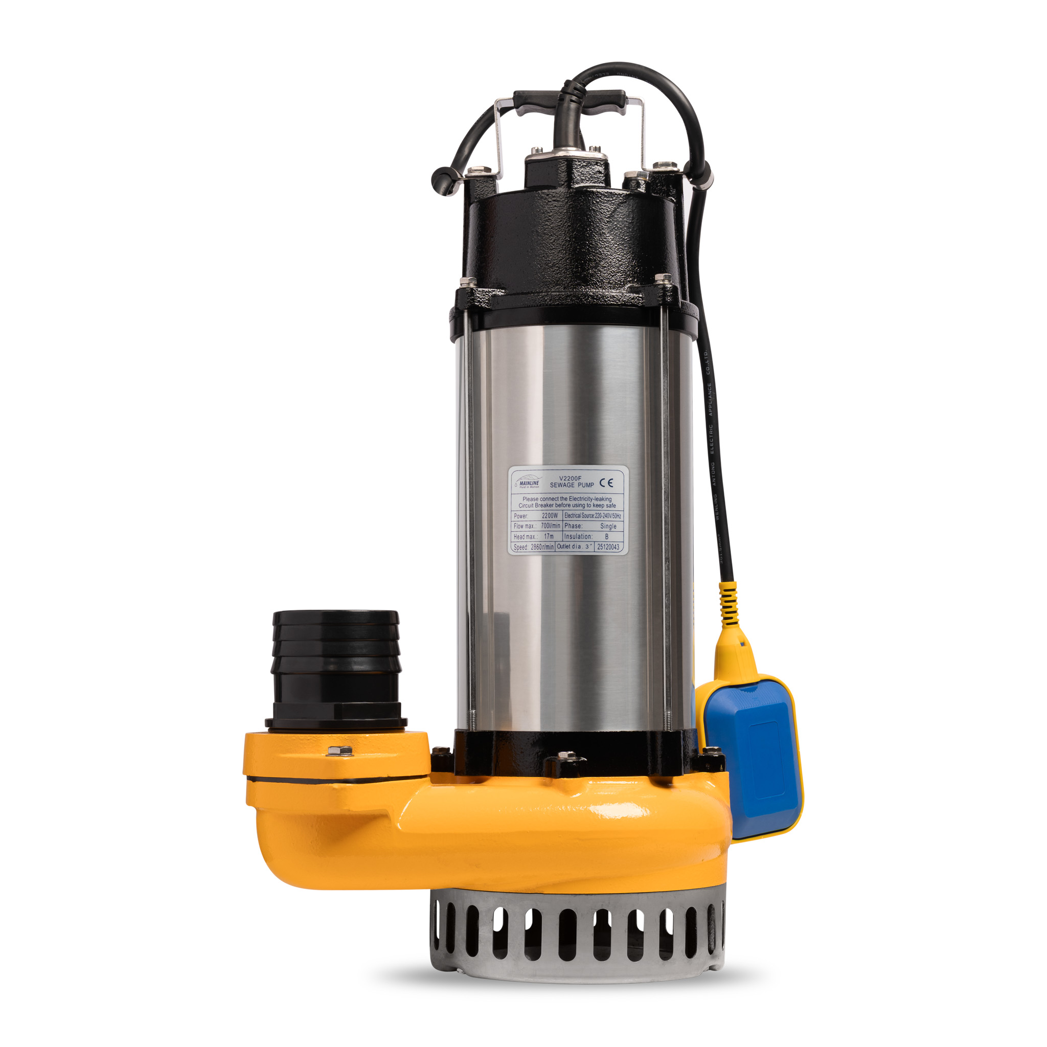 Mainline V2200 2.2kW Drainage Pump